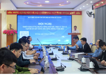 Triển khai ứng dụng công dân số, trợ lý ảo và tập huấn kỹ năng số cộng đồng.