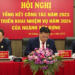 Tổng kết công tác năm 2023, triển khai nhiệm vụ năm 2024 của ngành Xây dựng.