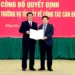 Công bố Quyết định của Ban Thường vụ Tỉnh ủy về công tác cán bộ.