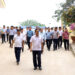Chủ tịch UBND tỉnh Nguyễn Văn Sơn kiểm tra cơ sở vật chất Trường Phổ thông bán trú Tiểu học và THCS Đồng Tiến