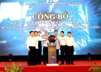 Hội nghị giải pháp thúc đẩy chuyển đổi số tỉnh Hà Giang năm 2024.