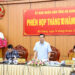 UBND tỉnh họp phiên tháng 10.